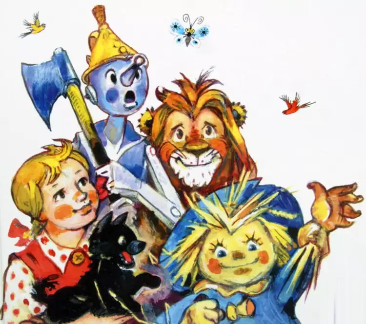 Иллюстрации Леонида Владимирского. Герои «Волшебника Изумрудного города»