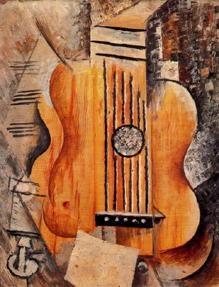 Модернизм. Пабло Пикассо. «Гитара», 1912 Модернизм. Пабло Пикассо. «Гитара», 1912
