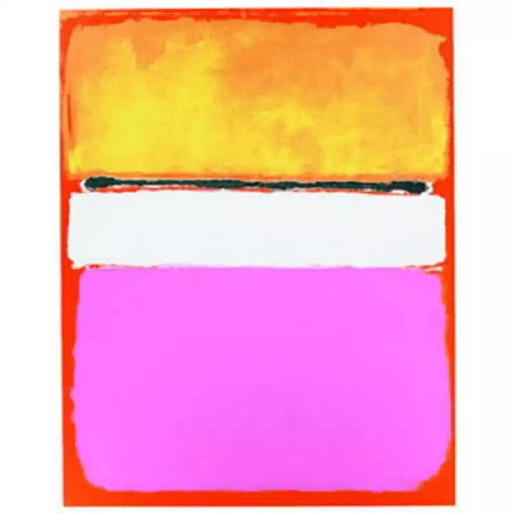 Самые дорогие картины русских художников. Ротко, «Белый центр»