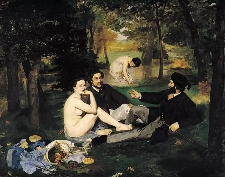 Эдуард Мане. Завтрак на траве, 1863 Эдуард Мане. Завтрак на траве, 1863