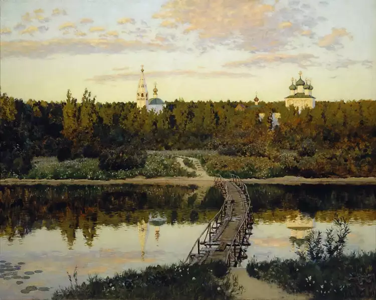Картины русских художников о природе. Исаак Левитан. «Тихая обитель» Картины русских художников о природе. Исаак Левитан. «Тихая обитель»