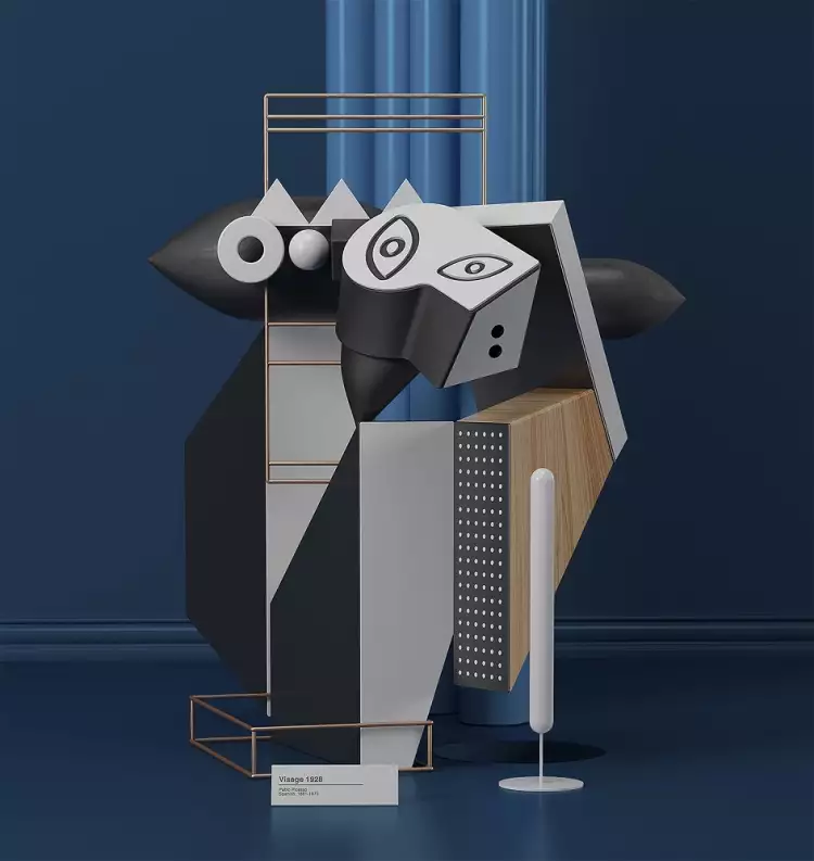 «Визаж 1928», Омар Акил