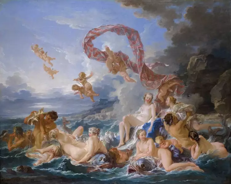 Rococo. François Boucher. Le Triomphe de Vénus, 1740 Rococo. François Boucher. Le Triomphe de Vénus, 1740