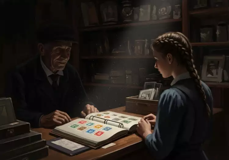 Продажа марок через антикварный магазин Продажа марок через антикварный магазин