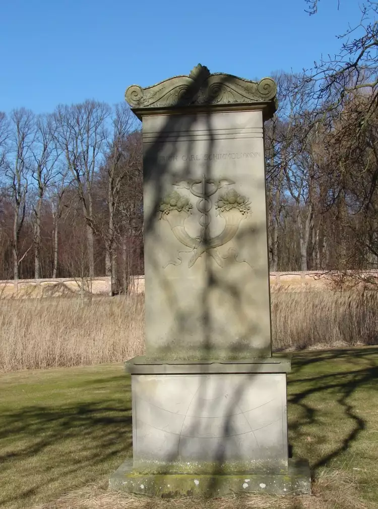 Йоханнес Видевельт. Памятник Генриху Карлу Шиммельманну, 1785