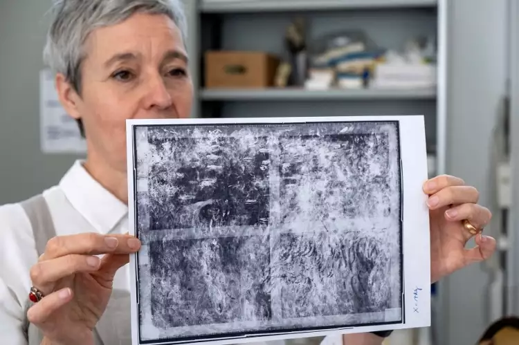 Рентгеновский снимок картины