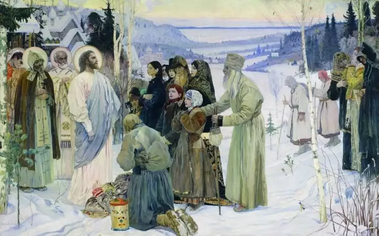 Михаил Нестеров. «Святая Русь», 1905 Михаил Нестеров. «Святая Русь», 1905