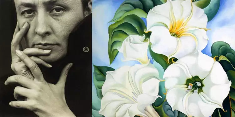 Известные женщины-художницы. Джорджия Тотто О’Кифф. «Дурман» 1936 г.