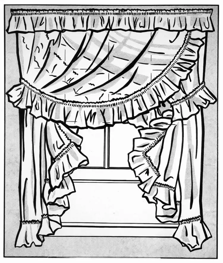 Искусство и вандализм. Шторы. Лихтенштейн Искусство и вандализм. Шторы. Лихтенштейн