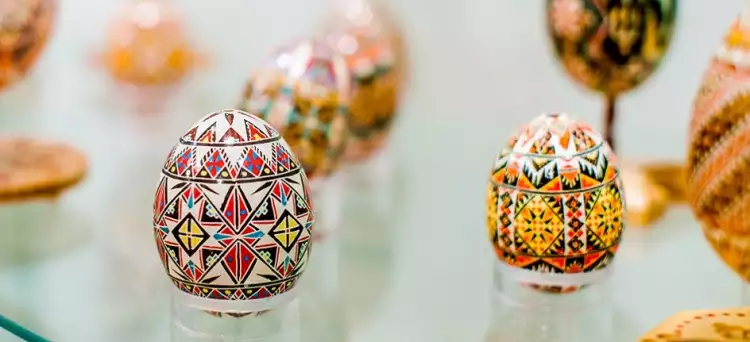 Писанка. Экспонаты в музее