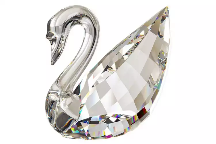 Даниэль Сваровски. Ювелирное изделие «Лебедь Swarovski», конец ХХ века