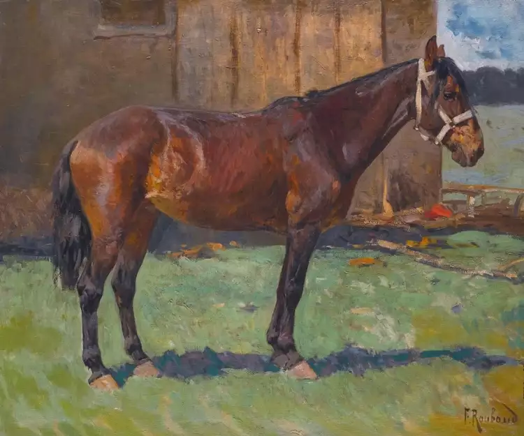 Франц Рубо. Картина «Чемпион», дата создания неизвестна