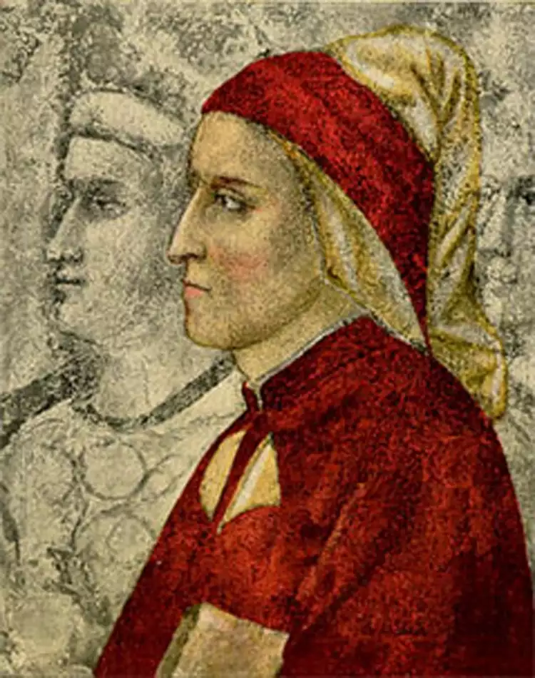 Portrait. Giotto di Bondone. Portrait of Dante Alighieri, circa 1336 Portrait. Giotto di Bondone. Portrait of Dante Alighieri, circa 1336