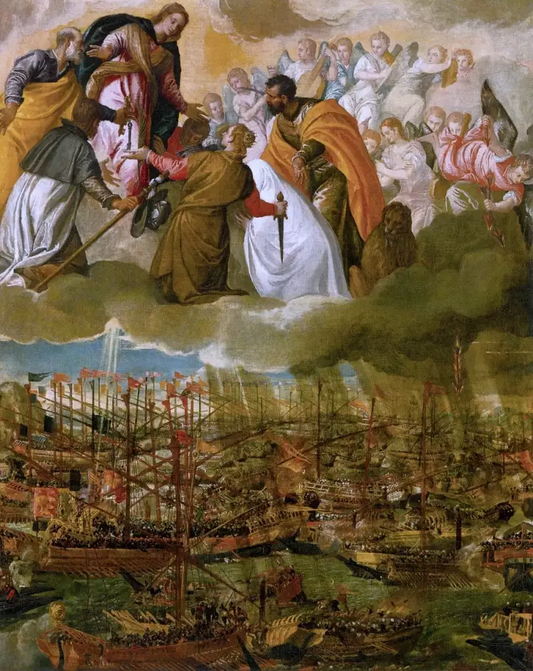 Паоло Веронезе. «Битва при Лепанто», 1572 Паоло Веронезе. «Битва при Лепанто», 1572