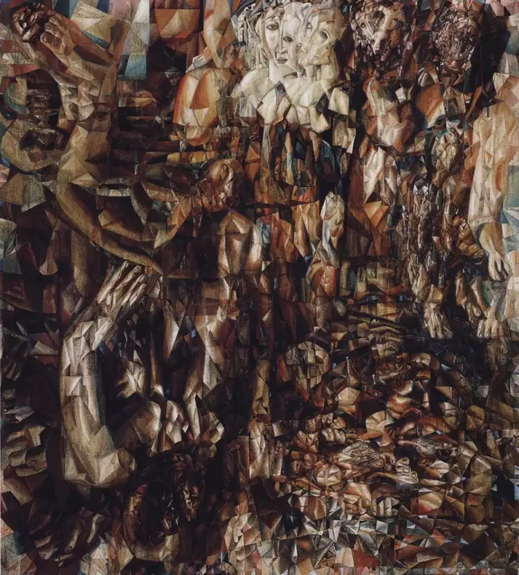 Павел Филонов. «Германская война», 1914-1915