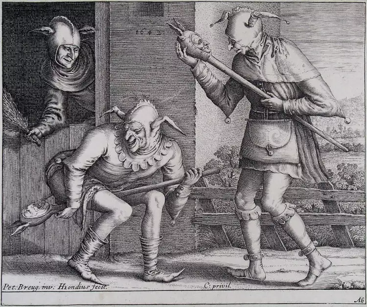 Kunst. Kupferstich aus dem 17. Jahrhundert Kunst. Kupferstich aus dem 17. Jahrhundert