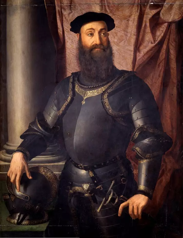 Bronzino. Portrait de Stefano Colonna, 1546