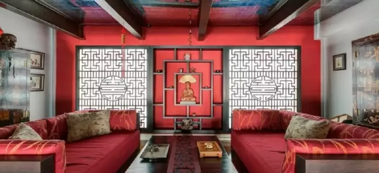 Китайский стиль в интерьере. Гостиная по фэн-шуй в китайском стиле