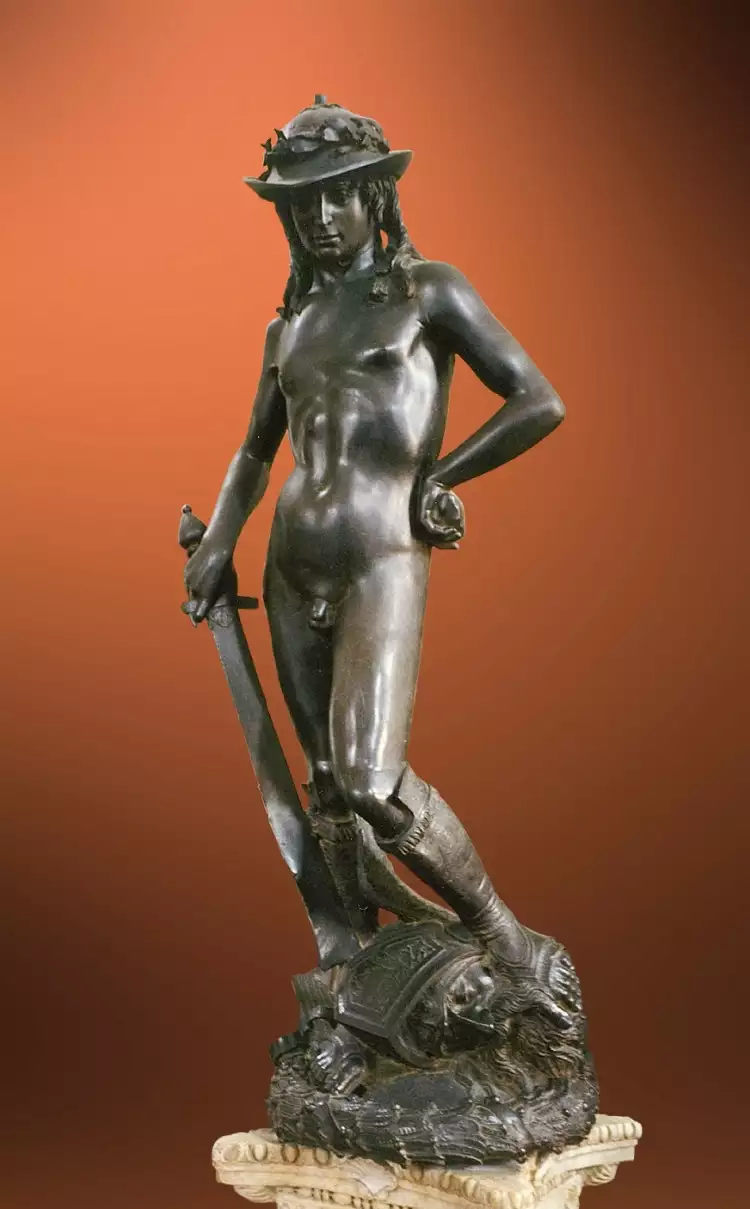 Die 10 bedeutendsten Bildhauer der Welt. Donatello. David, 1430-1440
