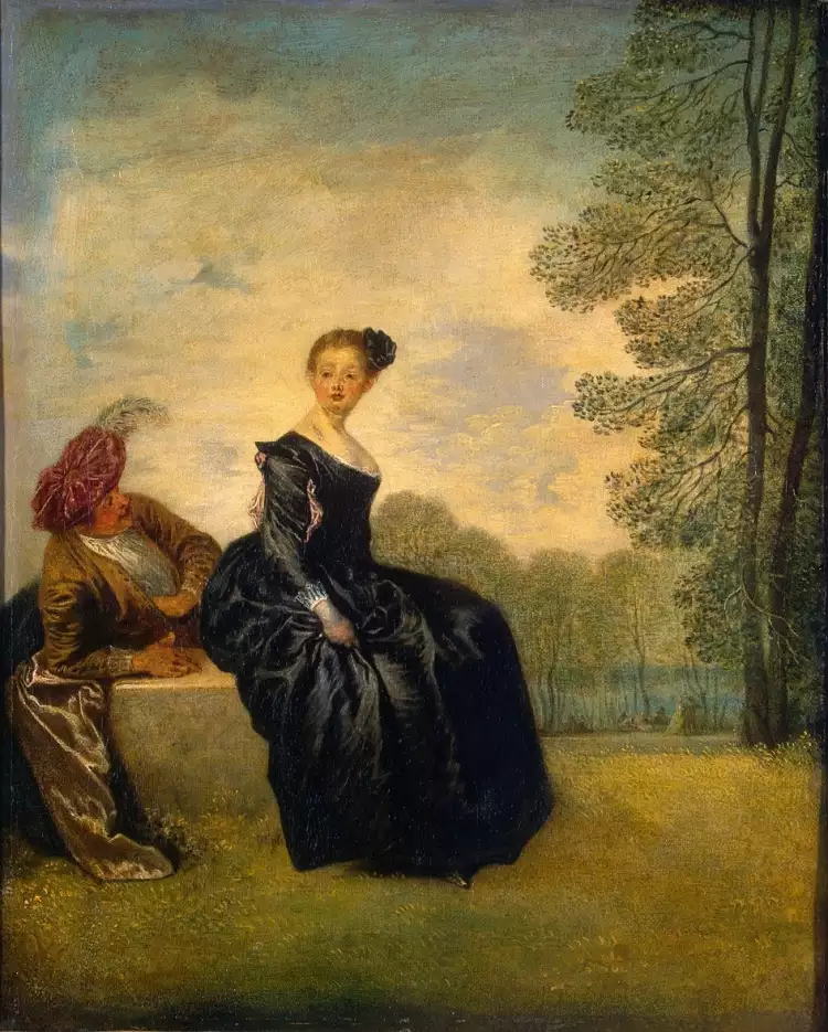 Антуан Ватто. «Капризница», 1718
