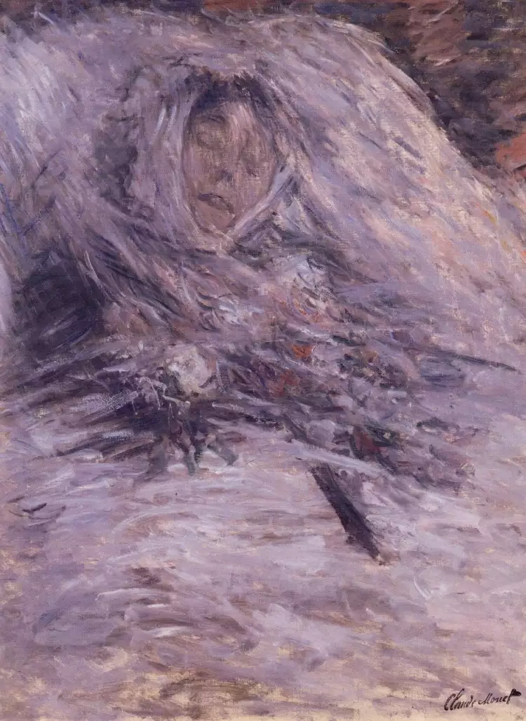 Claude Monet. Camille Monet On Her Deathbed, 1879 Claude Monet. Camille Monet On Her Deathbed, 1879