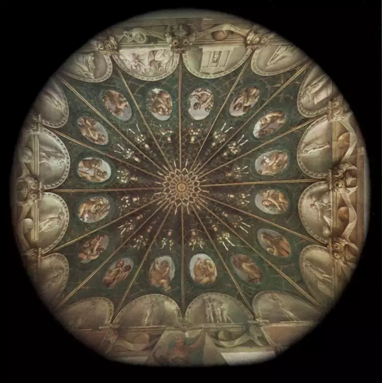 Корреджо. Фреска свода «Палаты настоятельницы», 1519