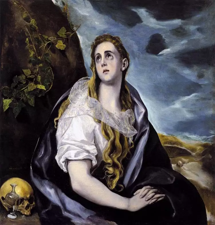 Barock. El Greco. Büßende Magdalena, 1576-1578