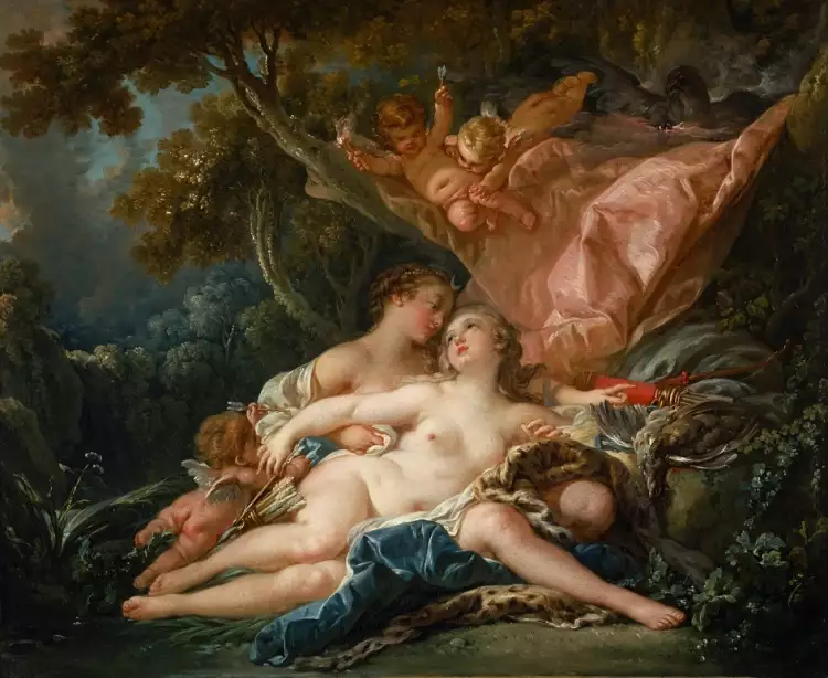 Rococo. François Boucher. Jupiter et Callisto, 1759 Rococo. François Boucher. Jupiter et Callisto, 1759