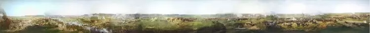 Франц Рубо. Панорама «Бородинская битва», 1912