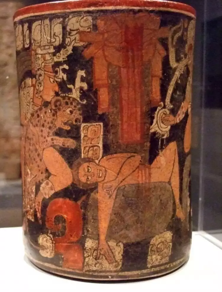 Жертвоприношения на картинах. Ритуал жертвоприношения у майя