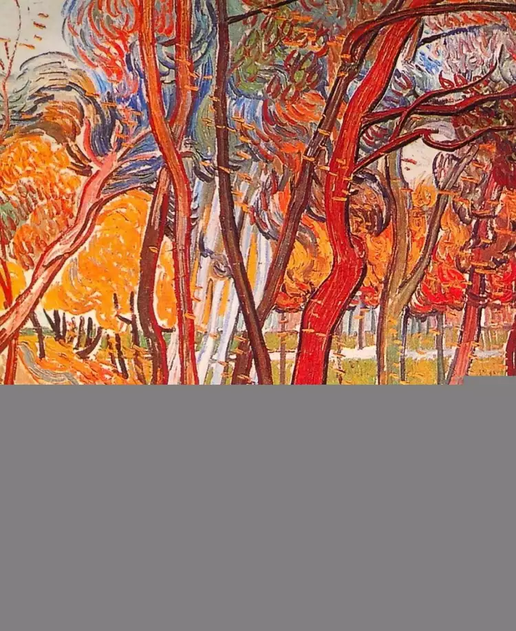 Лес на картинах, или лесной пейзаж. Винсент ван Гог. «Листопад», 1888 Лес на картинах, или лесной пейзаж. Винсент ван Гог. «Листопад», 1888
