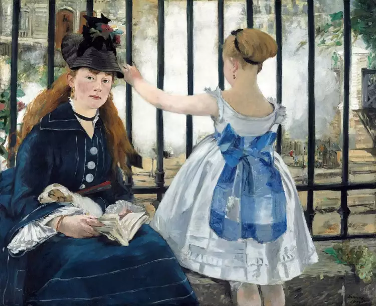 Эдуард Мане. «Железная дорога», 1873 Эдуард Мане. «Железная дорога», 1873