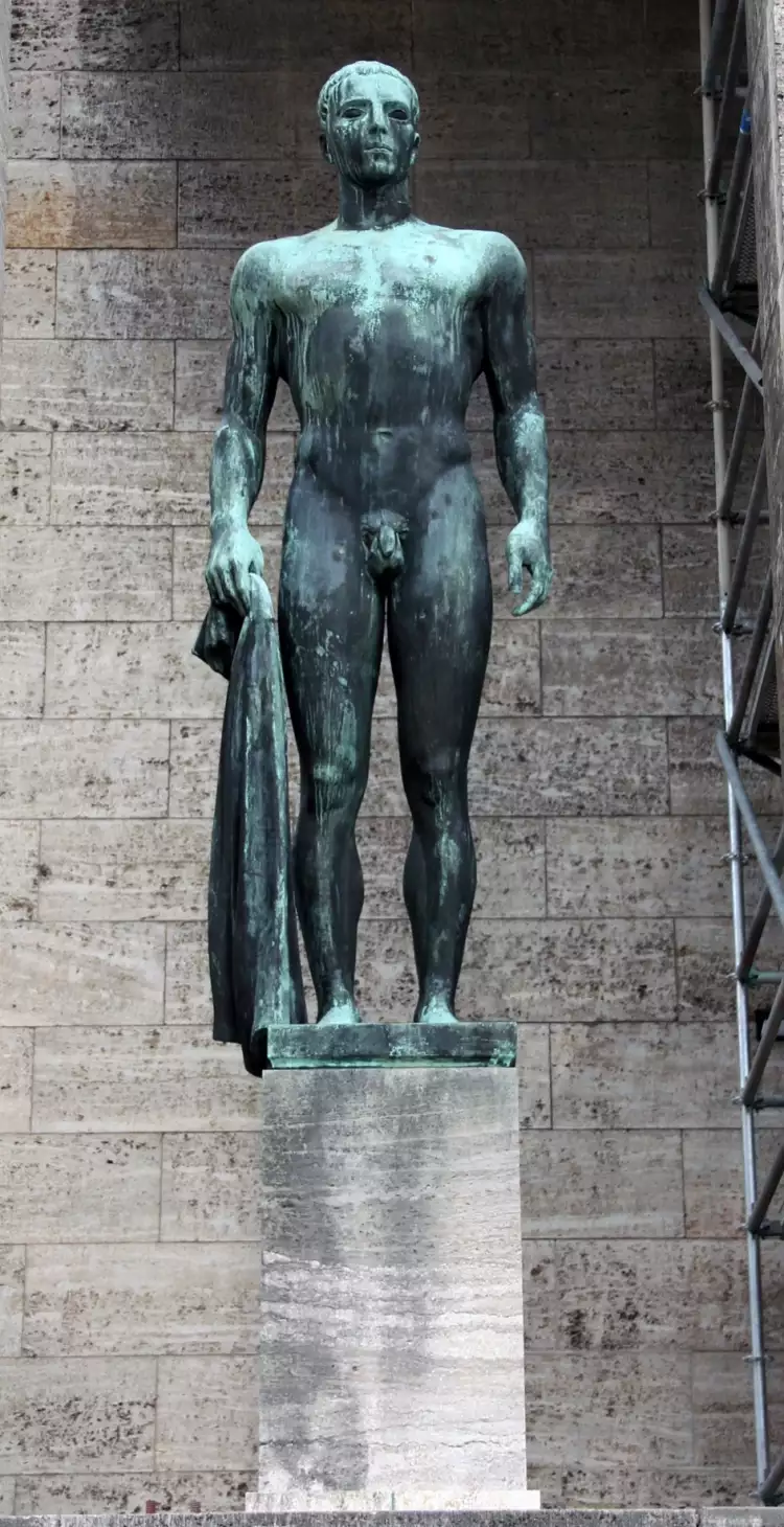 Арно Брекер. Скульптура «Десятиборец», 1936