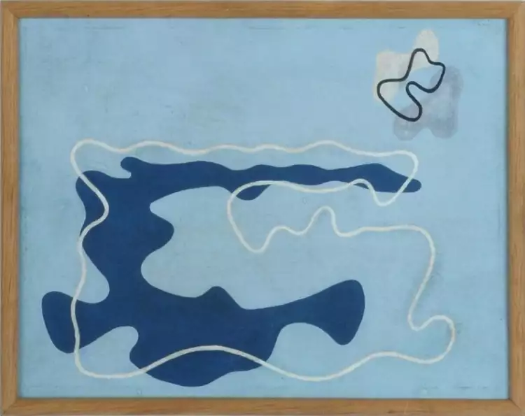 Владислав Стржеминский. Картина «Морская композиция», 1934