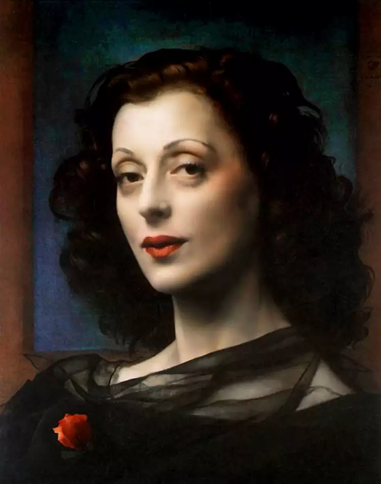 Пьетро Аннигони. «Портрет миссис Вульфсон», 1956