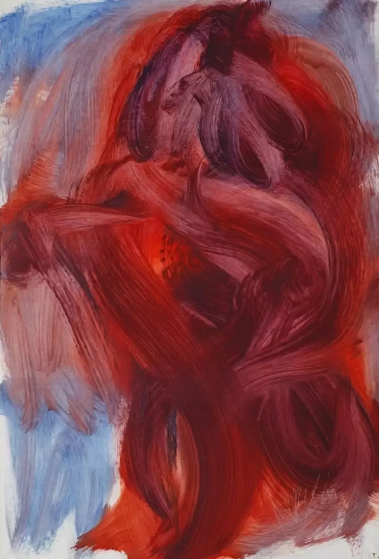 Ташизм. Жан Мессажье. Картина «Людовик IV после полудня», 1966 Ташизм. Жан Мессажье. Картина «Людовик IV после полудня», 1966