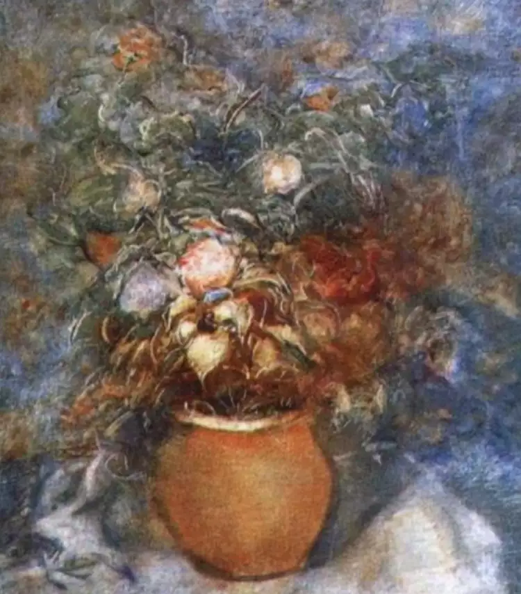 Владимир Татлин. Картина «Цветы», 1940