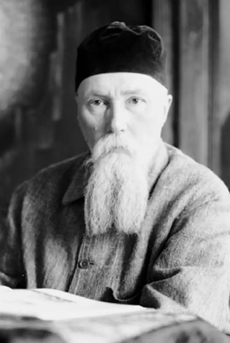 Николай Рерих. Фотопортрет художника