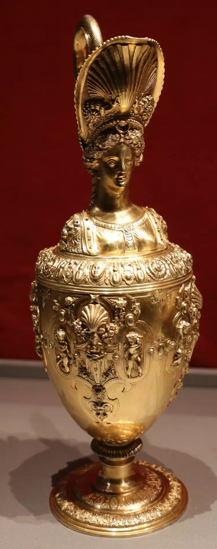 Нюрнбергское серебро. Венцель Ямницер. Амфора, 1580 Нюрнбергское серебро. Венцель Ямницер. Амфора, 1580