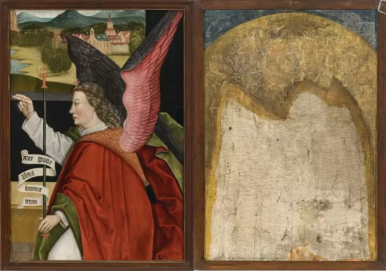 Claus Strigel. Marientafel, rechte Tafel, 1495-1510 Claus Strigel. Marientafel, rechte Tafel, 1495-1510