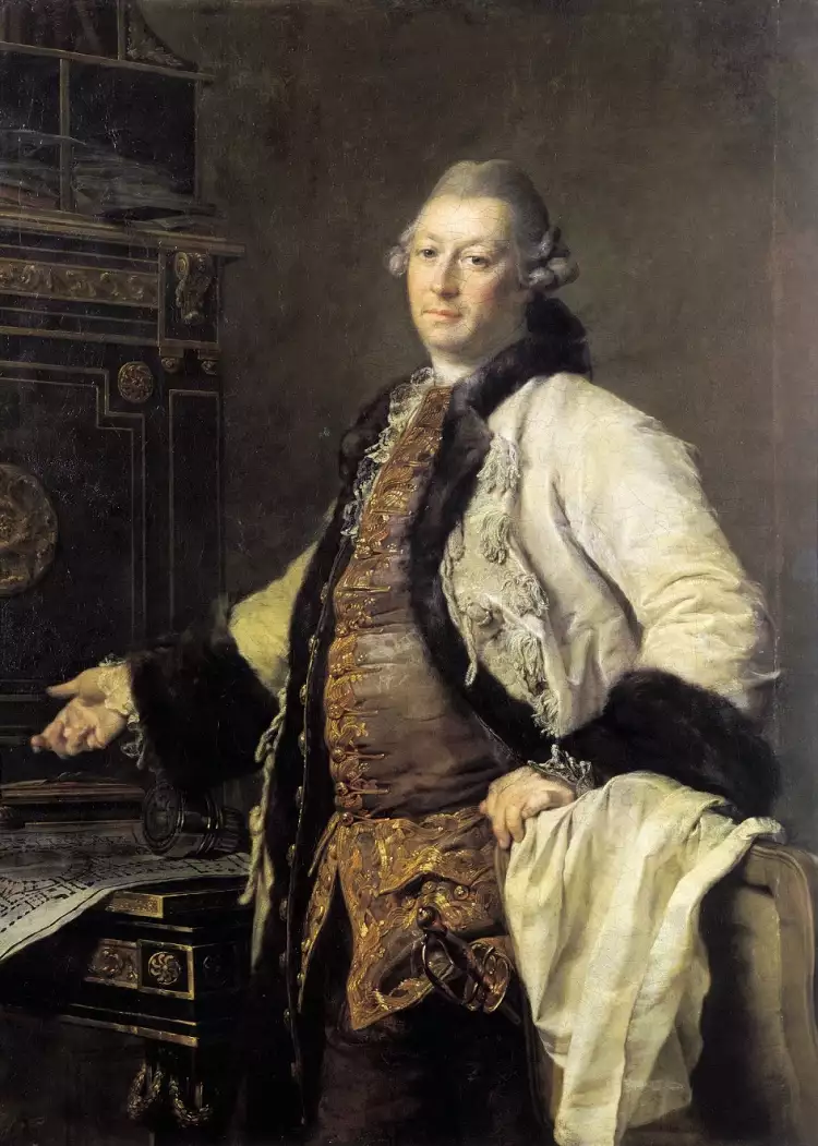 Дмитрий Левицкий. «Портрет архитектора А. Ф. Кокоринова» Дмитрий Левицкий. «Портрет архитектора А. Ф. Кокоринова»