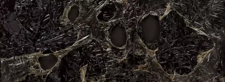 Картина Альберто Бури Nero Plastica