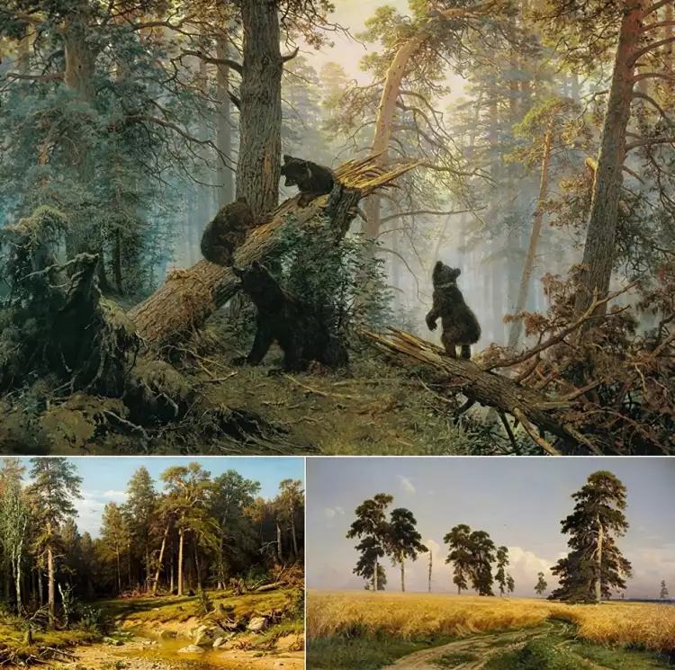 Передвижники. Картины Ивана Шишкина Передвижники. Картины Ивана Шишкина