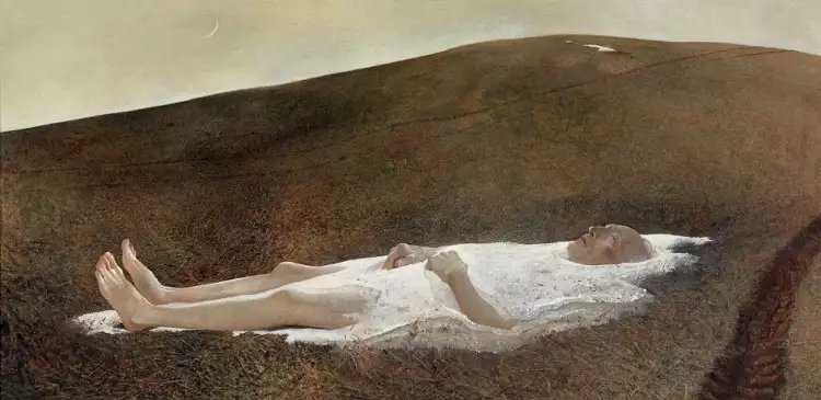 Эндрю Уайет. Картина «Весна», 1978