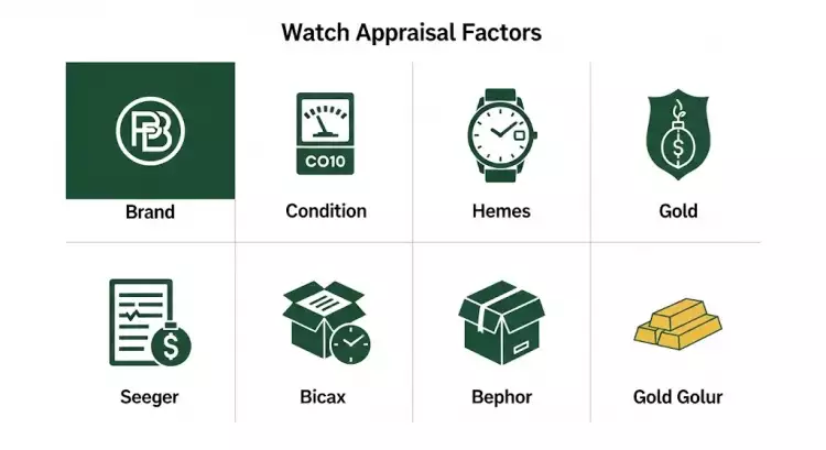 Оценка часов перед продажей: 8 ключевых факторов, на которые смотрят эксперты