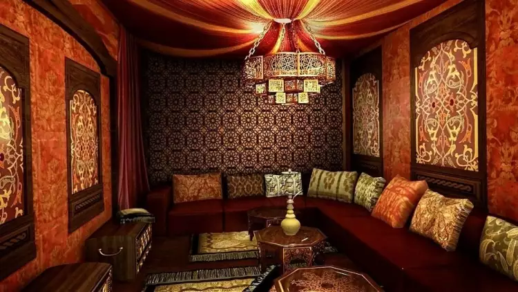 Османский стиль в интерьере. Интерьер гостиной в османском стиле