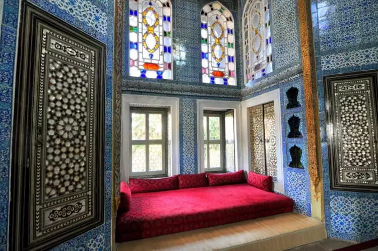 Изник. Плитка во дворце Топкапи