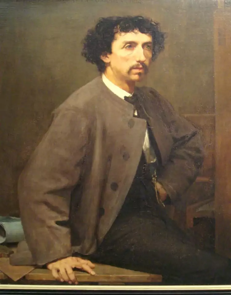 Поль Бодри. Картина «Портрет Шарля Гарнье», 1868