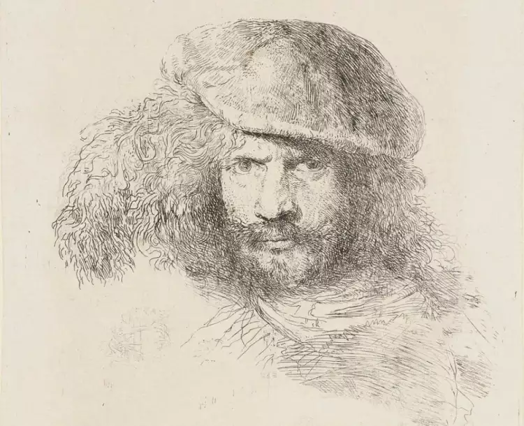 Джованни Кастильоне. Предполагаемый автопортрет автора, ок. 1645