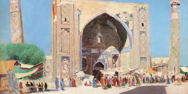 Художники-ориенталисты. Василий Верещагин. «Самарканд» (1869) Художники-ориенталисты. Василий Верещагин. «Самарканд» (1869)